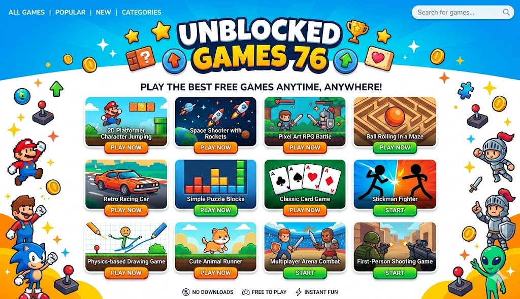 Unblocked Games 76